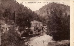 Kleber auf Wolf - Fluss Park-Str-Dosat des Wolfs CPA