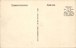 The Dimension of Azure - as the crow flies of Antibes in Italy CPA