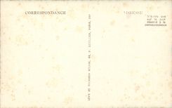 The Dimension of Azure - as the crow flies of Antibes in Italy CPA