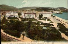 Nettes - Gesamtabbildung des stadtischen Kasinos und des Wegs des Sudens - CPA