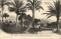 Nettes - neue Garten - Kasino kommt die Palmen - CPA