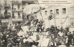 Cannes - Corso Carnavalesque - carnival - the Climbing of the Beautiful Mother one It Embarrassment of Son-in-law - CPA