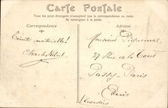 Nettes - die Kaskade des Schlosses - CPA