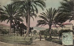 Nettes - neue Garten und das Kasino - CPA