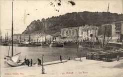 Nettes - der Hafen - Boot - Boot - CPA