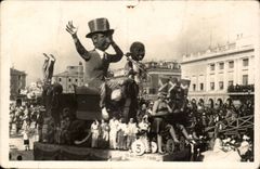 Nett - Karneval von Nizza - der Nachtbikini weg von den Verrucktheiten - Behalter - - CPA