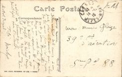 Falls of the Wolf - the Port and the Mount Knight - - CPA