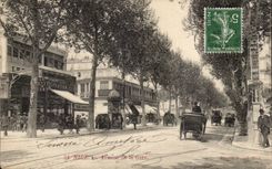 Nettes - Allee der Station - Pferd - Pferd - CPA