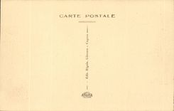 Cagnes on Sea - Street Under Bar - CPA