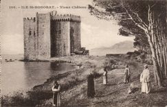 Insel-Str Honorat - alter Mann Schloss - CPA