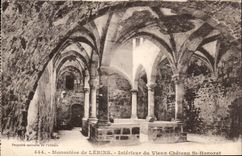 Kloster von Lerins - Innenraum des alten Schlosses - CPA