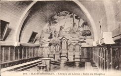 Insel-Str Honorat - Abtei von Lerins - Kapitelraum - CPA