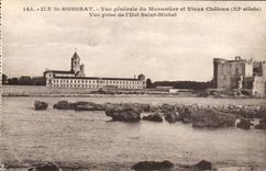 Insel-Str Honorat - Ansicht des Klosters - CPA