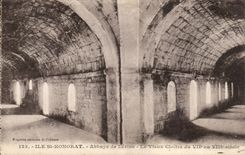 Insel-Str Honorat - Abtei von Lerins - das Kloster - CPA