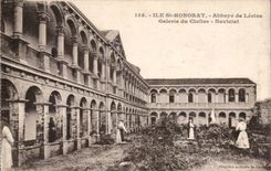 Insel-Str Honorat - Abtei von Lerins - Galerie des Klosters - CPA