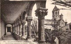 Insel-Str Honorat - Abtei von Lerins - CPA