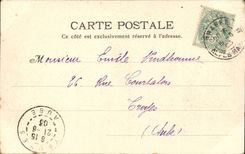 Fatty - Fragonard Garden - CPA