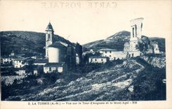 La Turbie - Sight on the Lathe of Auguste - CPA