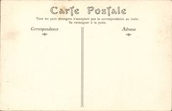 Cannet - the Central Street and the Turn of Clock - CPA