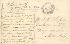 Ancenis - Sight View of the Suspension Bridge - CPA