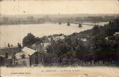 Ancenis - the Bridge on the Loire - CPA