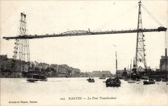 Ancenis - the Transporter bridge - CPA