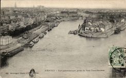 Ancenis - Panoramic View taken Transporter bridge - CPA