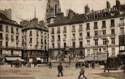 Nantes - Royal Place - the Fountain - CPA