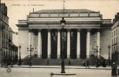Nantes - the Graslin Theater - CPA