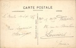 La Baule on Sea CPA the new station