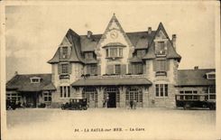 Baule on Sea CPA Train station