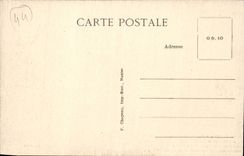 La Baule on Mer CPA With the wood of love vestige of old slips of Escoubiac