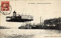 Nantes CPA the nacelle of the transporter