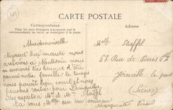 Nantes CPA Walls of the castle at the edge of the Loire