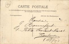 Nantes CPA interior court of the castle the old body of guard and the well