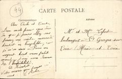 Nantes CPA Statue of general CAmbronne (Napoleon)