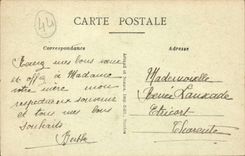 Nantes CPA the war memorial for the fatherland