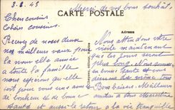 Croisic CPA Strand der Portflachs-Flut