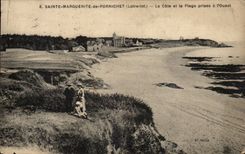 Sainte Ganseblumchen von pornichet CPA das Mass und der Strand genommen mit dem ouesr