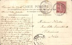 Thouare CPA Schloss von Picuderie (sudliche Front)