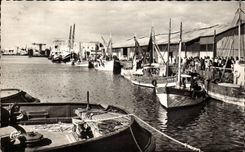 Saint Nazaire CPA the port