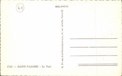 Saint Nazaire CPA the port