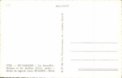 Nazaire saint MODERN CARD under prefecture and gardens