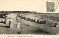 Pornichet CPA View of the beach