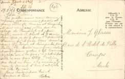 Pornichet CPA View of the beach