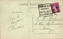 Saint Michel Chief Chief CPA a bride Costume of country TOP (folklore costume caps)