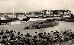Pornichet MODERN CARD gardens of the embankment