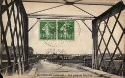 Thouare CPA gesehen von der sudlichen Brucke