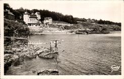 Pornic MODERN CARD the casino and the beach of Gourmalon