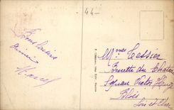 Pornichet CPA View of the beach taken in front of the hotel of the ocean